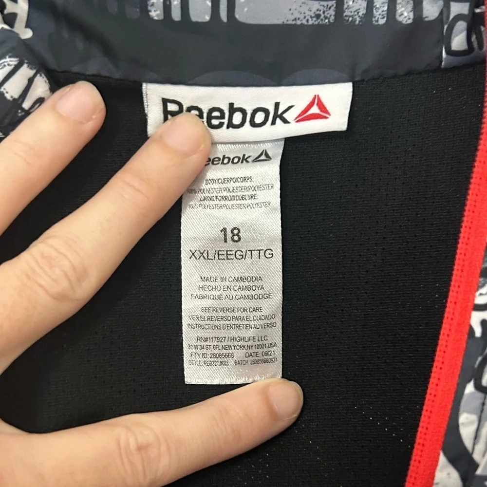 Reebok Boys Active Full-Zip Jacket